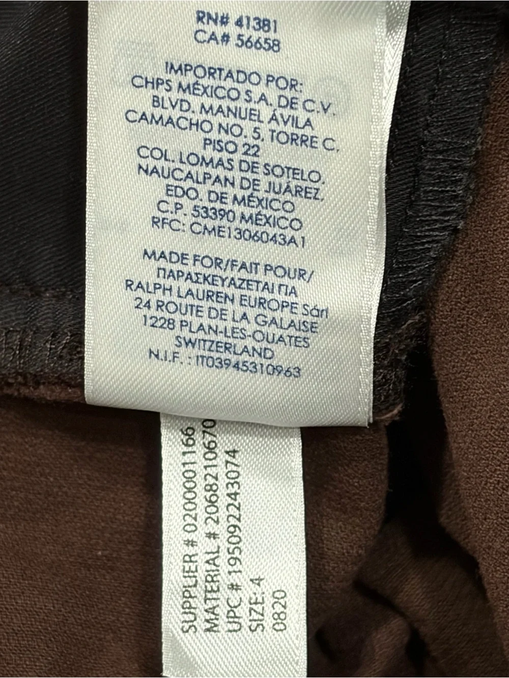 Chaps Chocolate Brown Corduroy Pants (4)